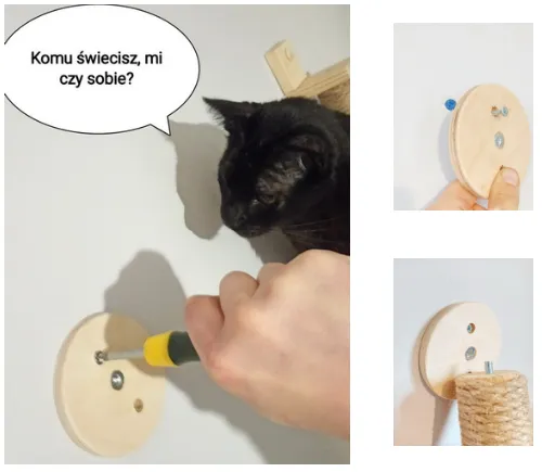 drapak poziomy kociarski