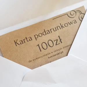 karta podarunkowa kociarski.pl